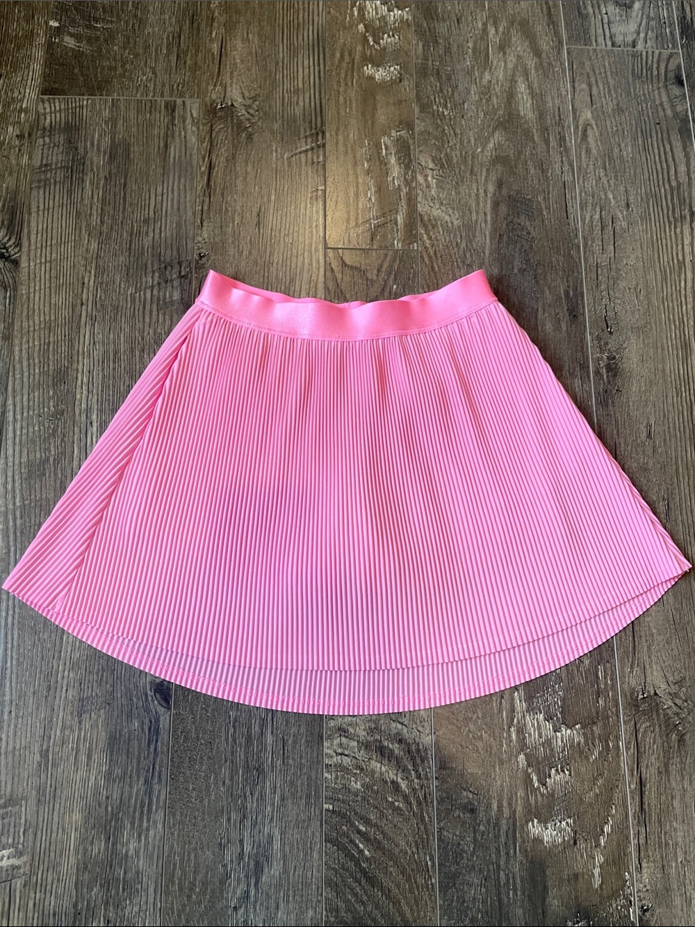 all in‎ motion Pink Pleated Skater Skort Size L (10/12)
